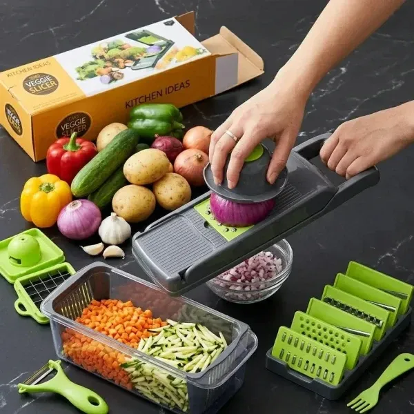 VEGGIE--16 in 1 Vegetable Cutter