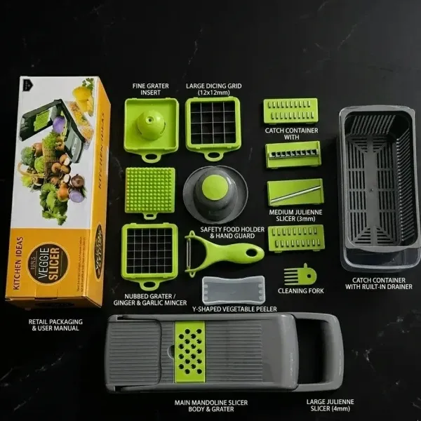 VEGGIE--16 in 1 Vegetable Cutter