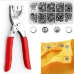 Hand Pressure Pliers For Prong Snap Button (100পিস বোতাম )