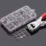 Hand Pressure Pliers For Prong Snap Button (100পিস বোতাম )